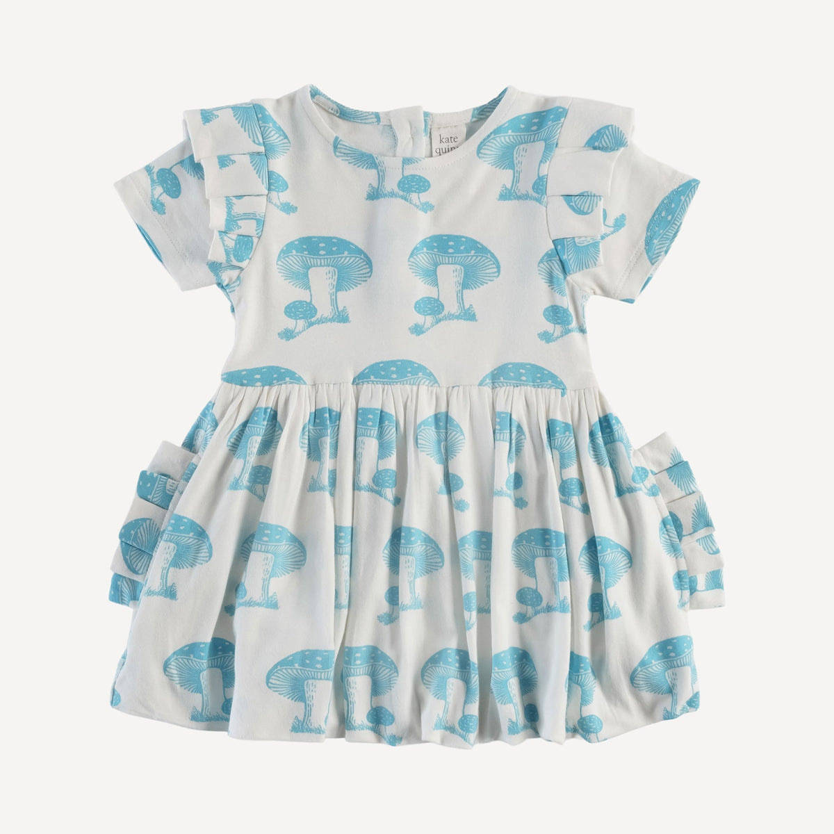 Shop short sleeve pleated bubble dress | grotto toadstool | bamboo kate ...